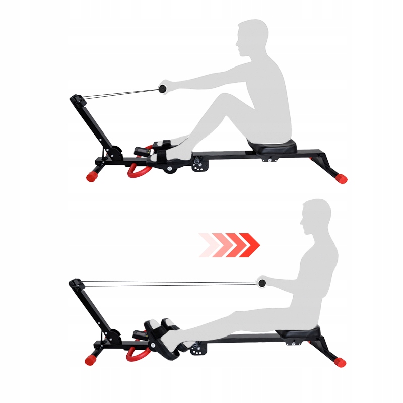 ГРЕБНОЙ ТРЕНАЖЕР ДЛЯ УПРАЖНЕНИЙ РЕГУЛИРУЕМЫЙ ДОМАШНИЙ ТРЕНАЖЕР СКЛАДНОЙ СИСТЕМОЙ ДИСПЛЕЯ 4 В 1 Код производителя RP21