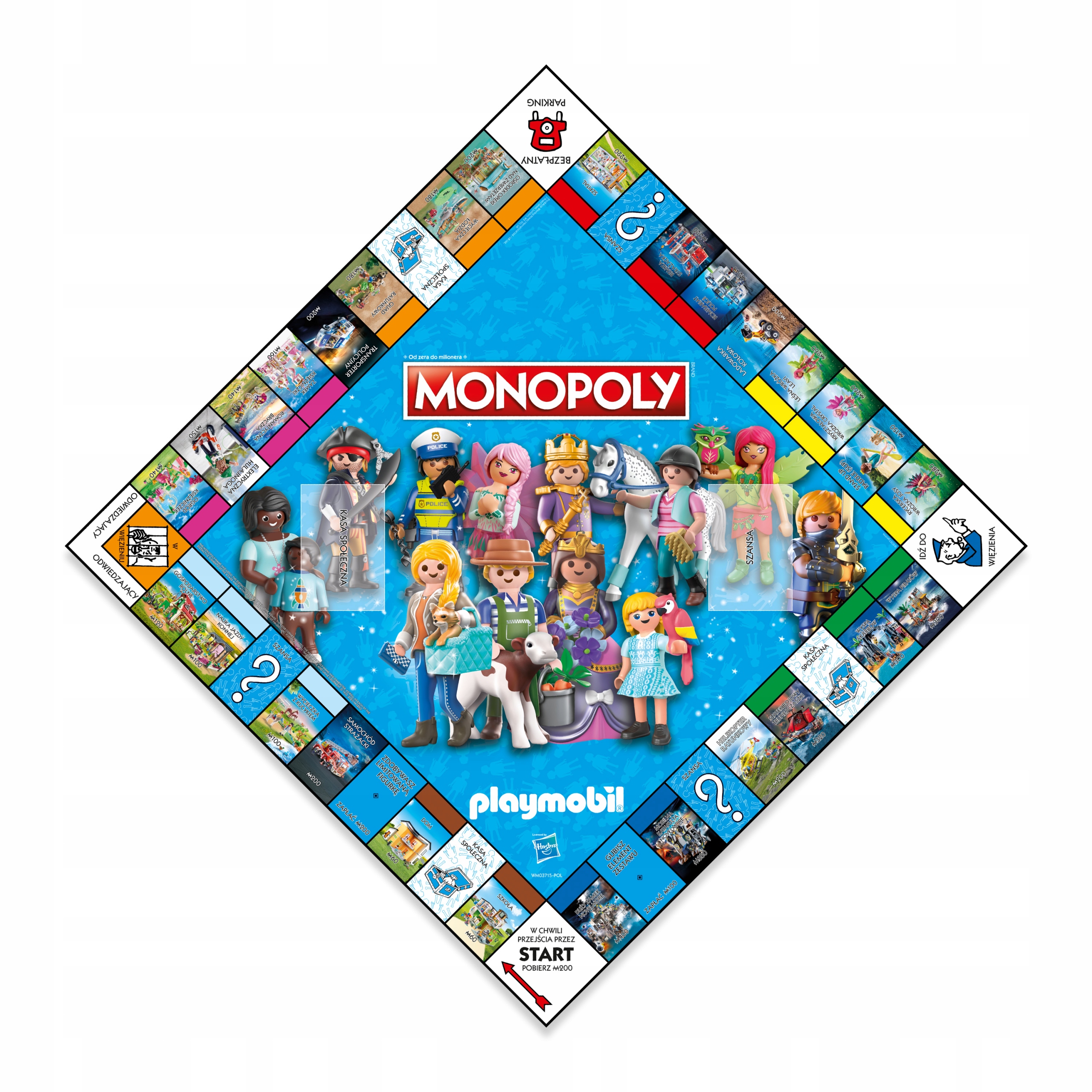 MONOPOLY GRA PLANSZOWA WINNING MOVIES PLAYMOBIL Kod producenta WM03715-POL