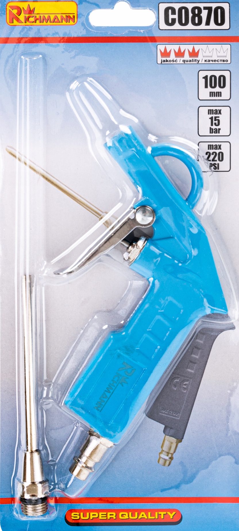 

Pistolet Do Przedmuchiwania Dł. Dyszy 100MM C0870