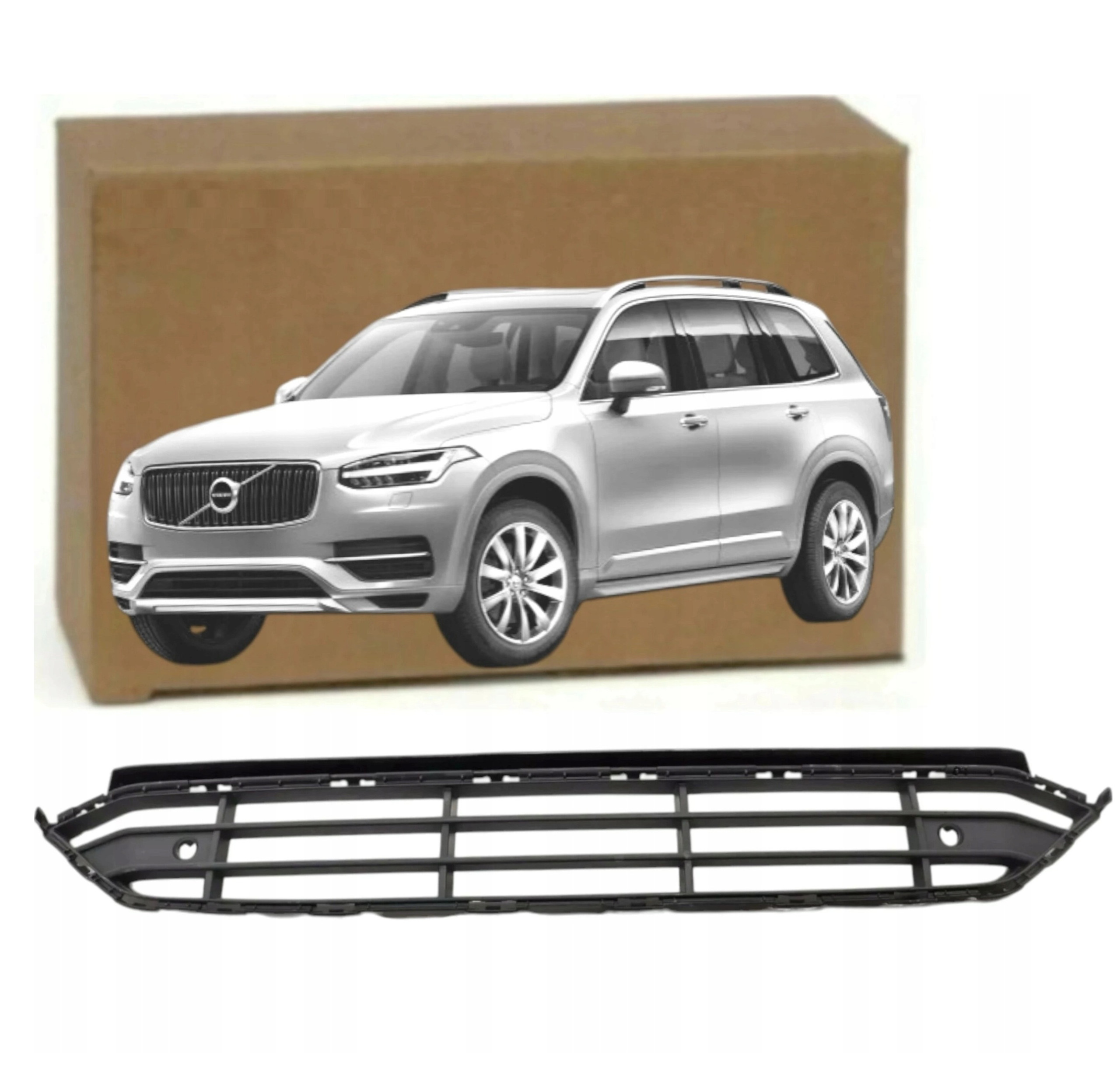 Volvo XC90 (2015-) Atrapa Ve Středovém Nárazníku S Otvory Pro Pdc Senzory