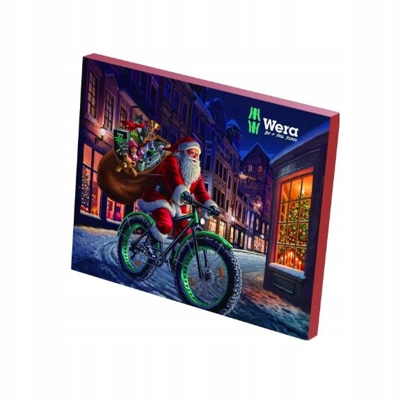 Adventný kalendár s náradím Wera