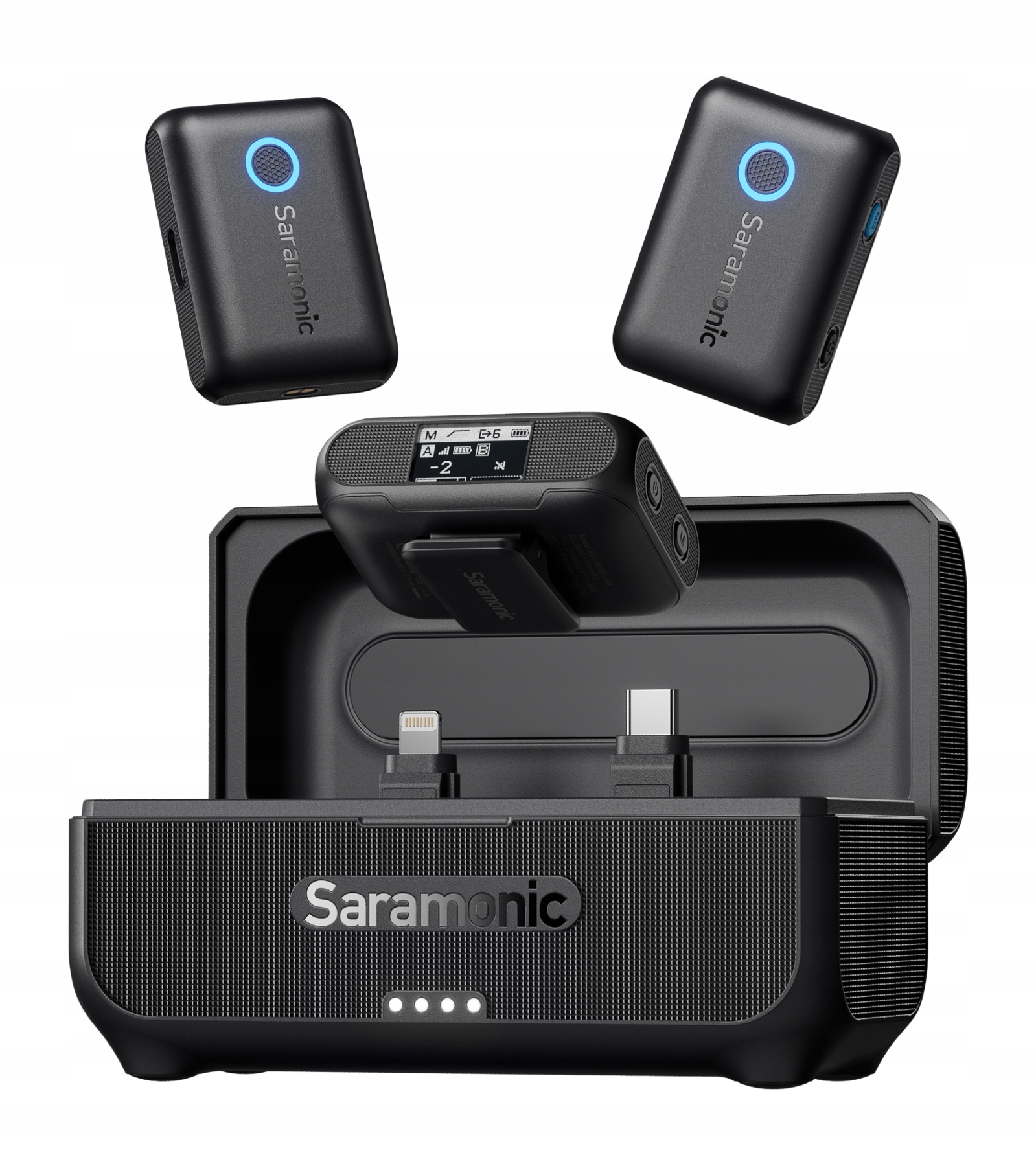 SARAMONIC Blink500 B2+ MIKROFON BEZPRZEWODOWY KRAWATOWY USB-C LIGHTNING