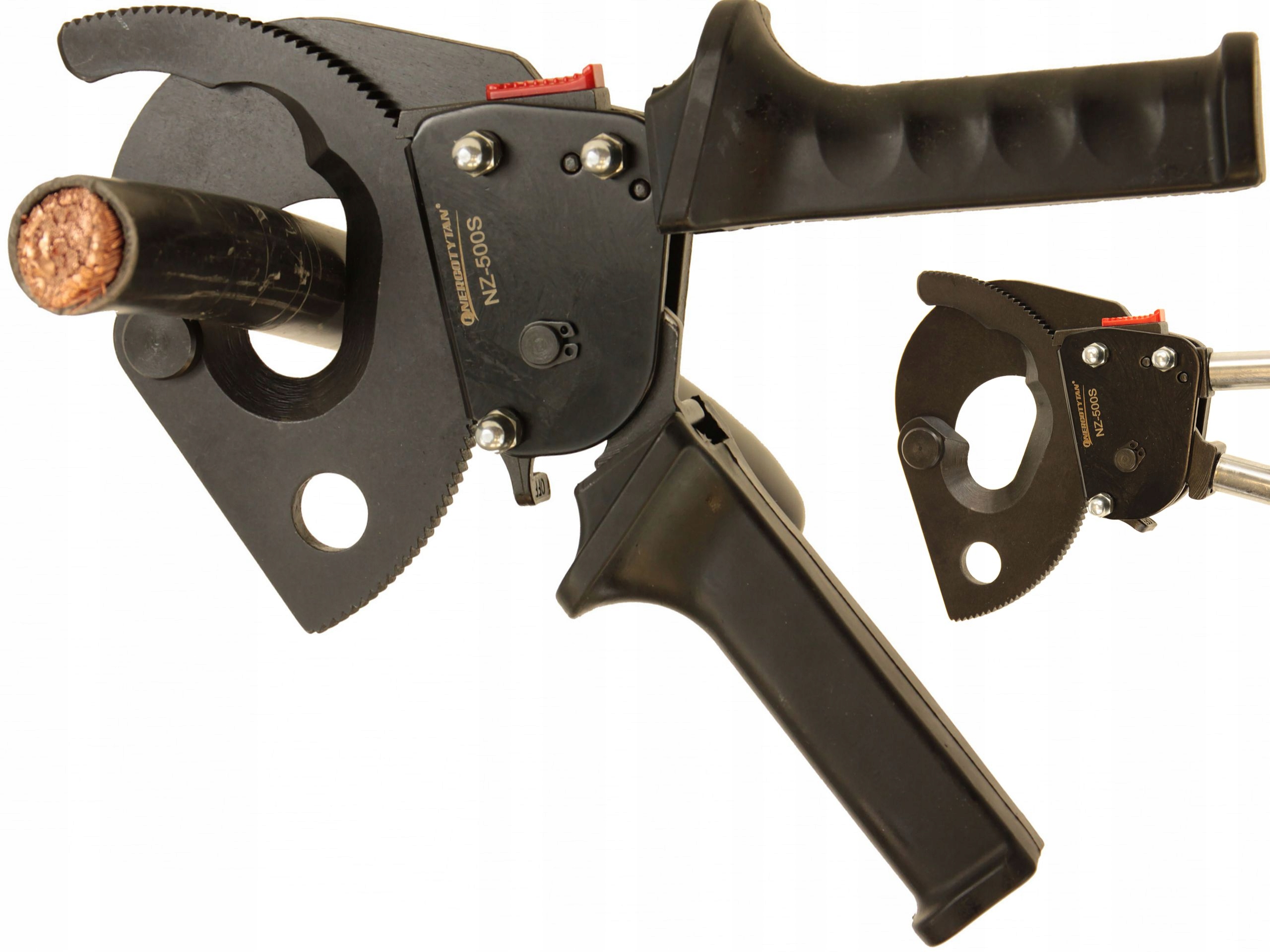 Nożyce zapadkowe do kabli 500 mm2 Energotytan NZ-500S Obcinaki Do Kabli