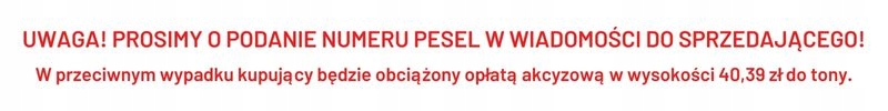 GROSZEK PREMIUM EKOGROSZEK SOBIANEK LEW 1000 KG Waga 1000 kg