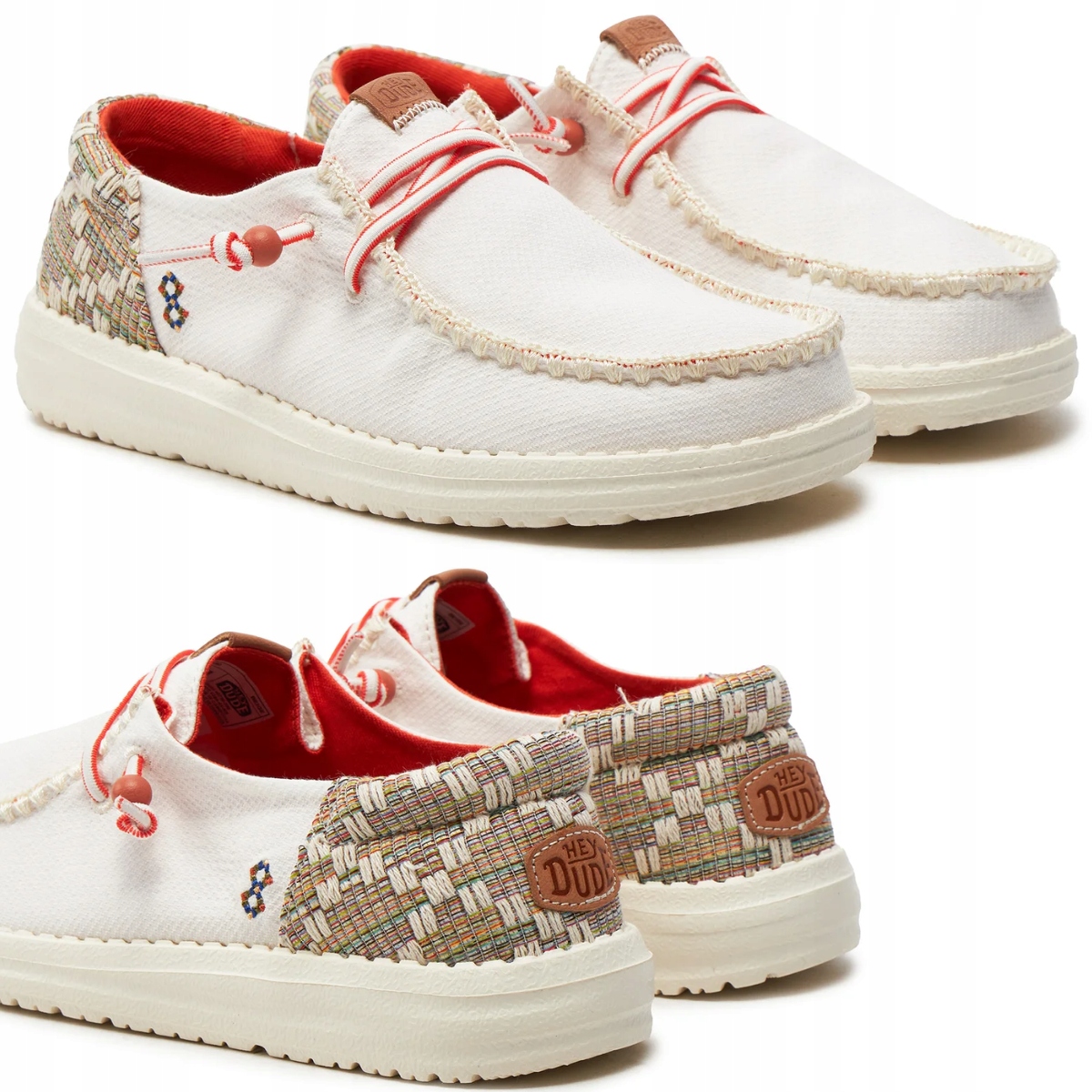 Hey Dude Dámské Polobotky Pohodlné Látkové Boty Lehké Mokasíny vel. 39