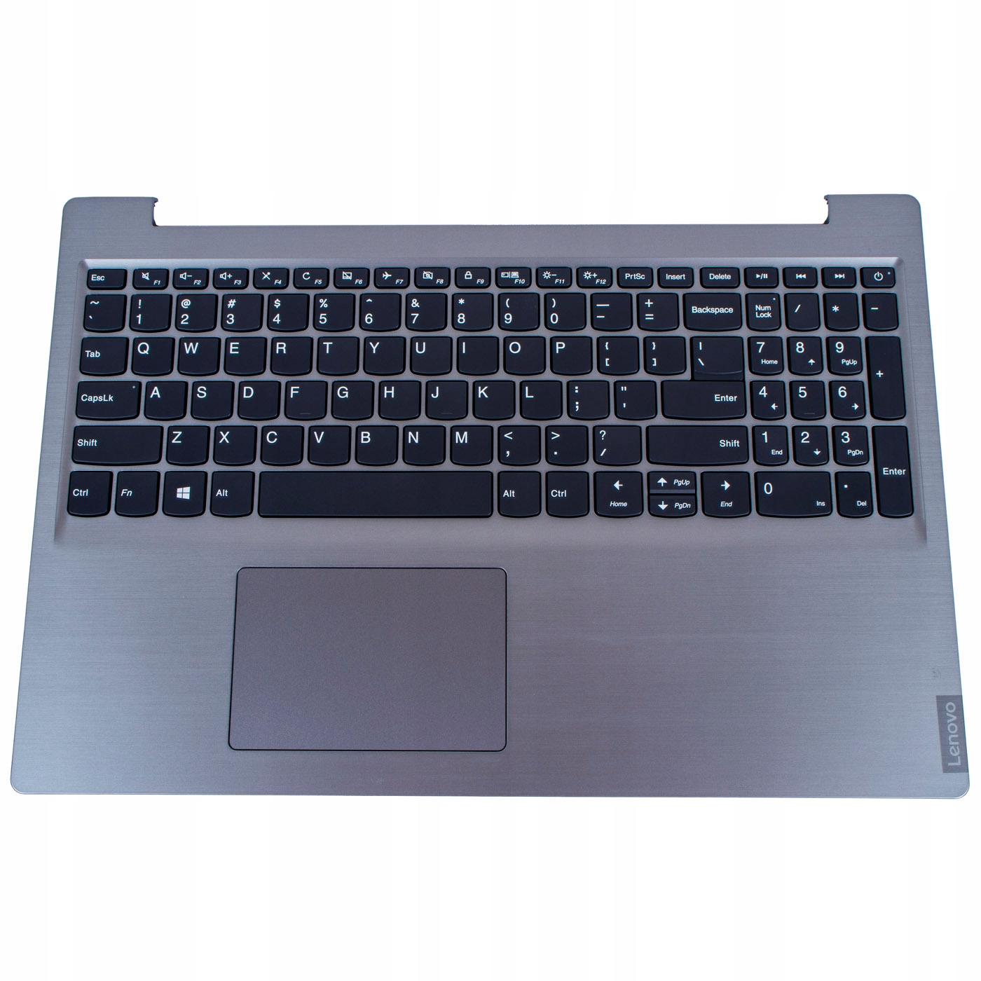 Palmrest touchpad klávesnice Lenovo IdeaPad S145 15 stříbrná