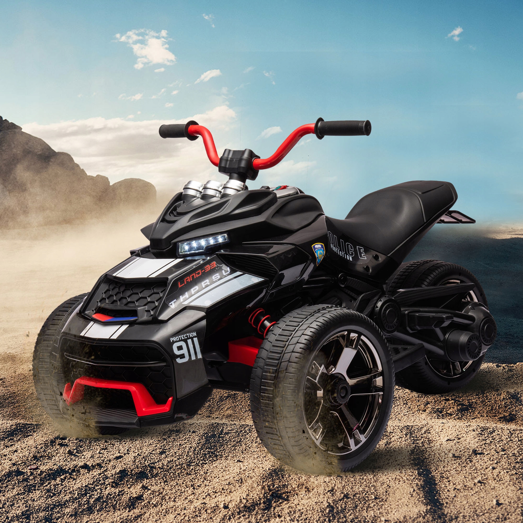 Dzieci pojazdy elektryczne, trzykołowy samochód elektryczny, trzykołowy