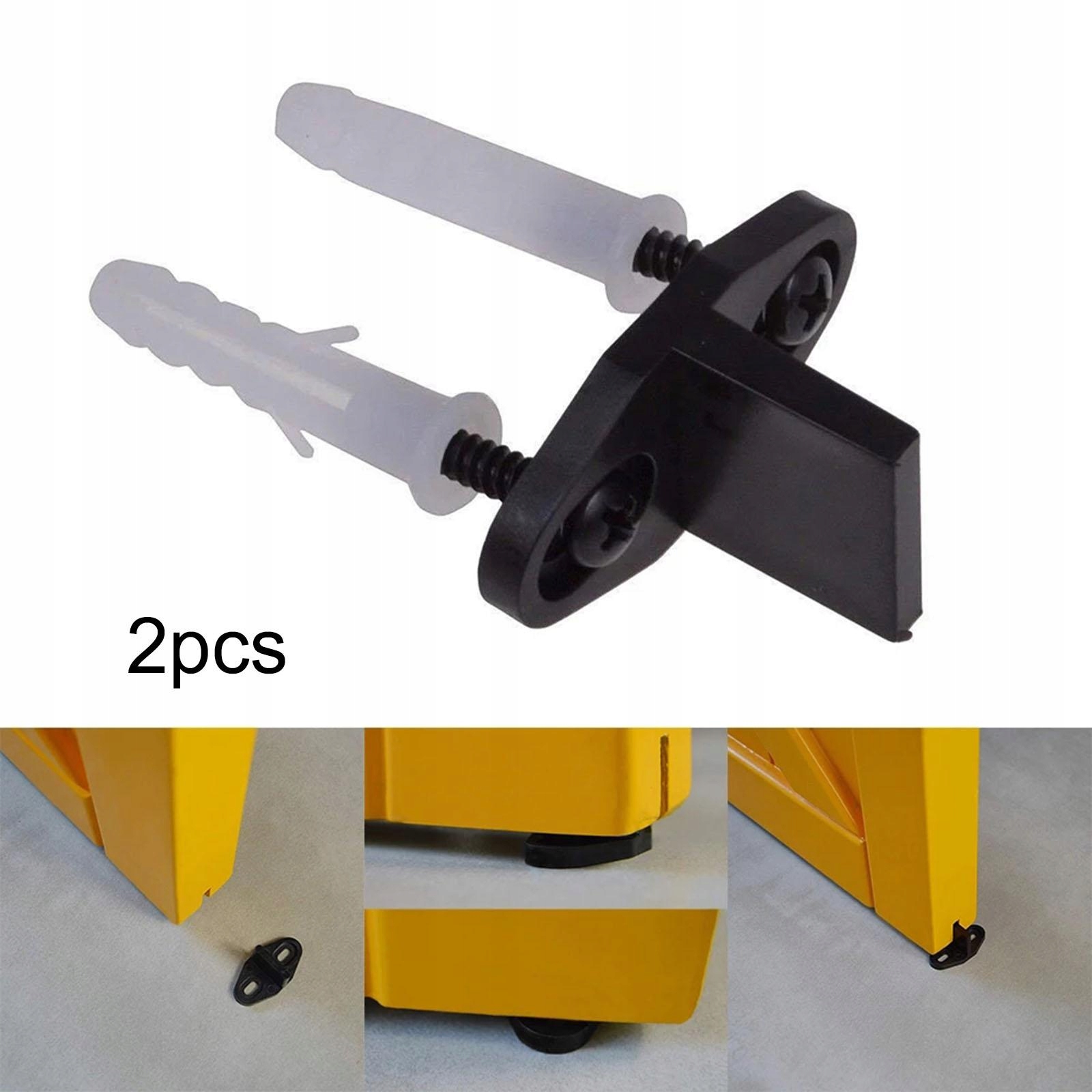 2x Trwałe prowadnice drzwi przesuwnych do Długość prowadnicy 0 m