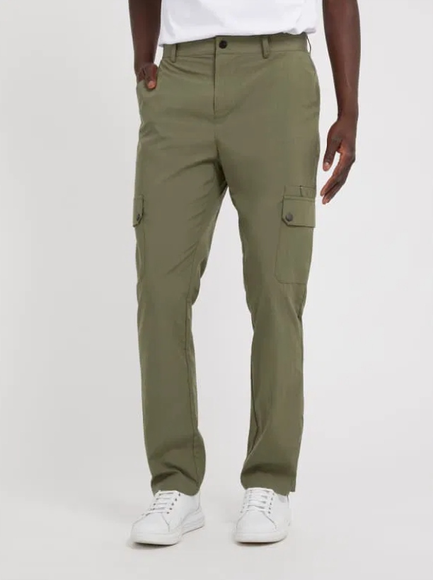 Guess Kapsáče Khaki S Kapsami Na Patku 31/32 Gga