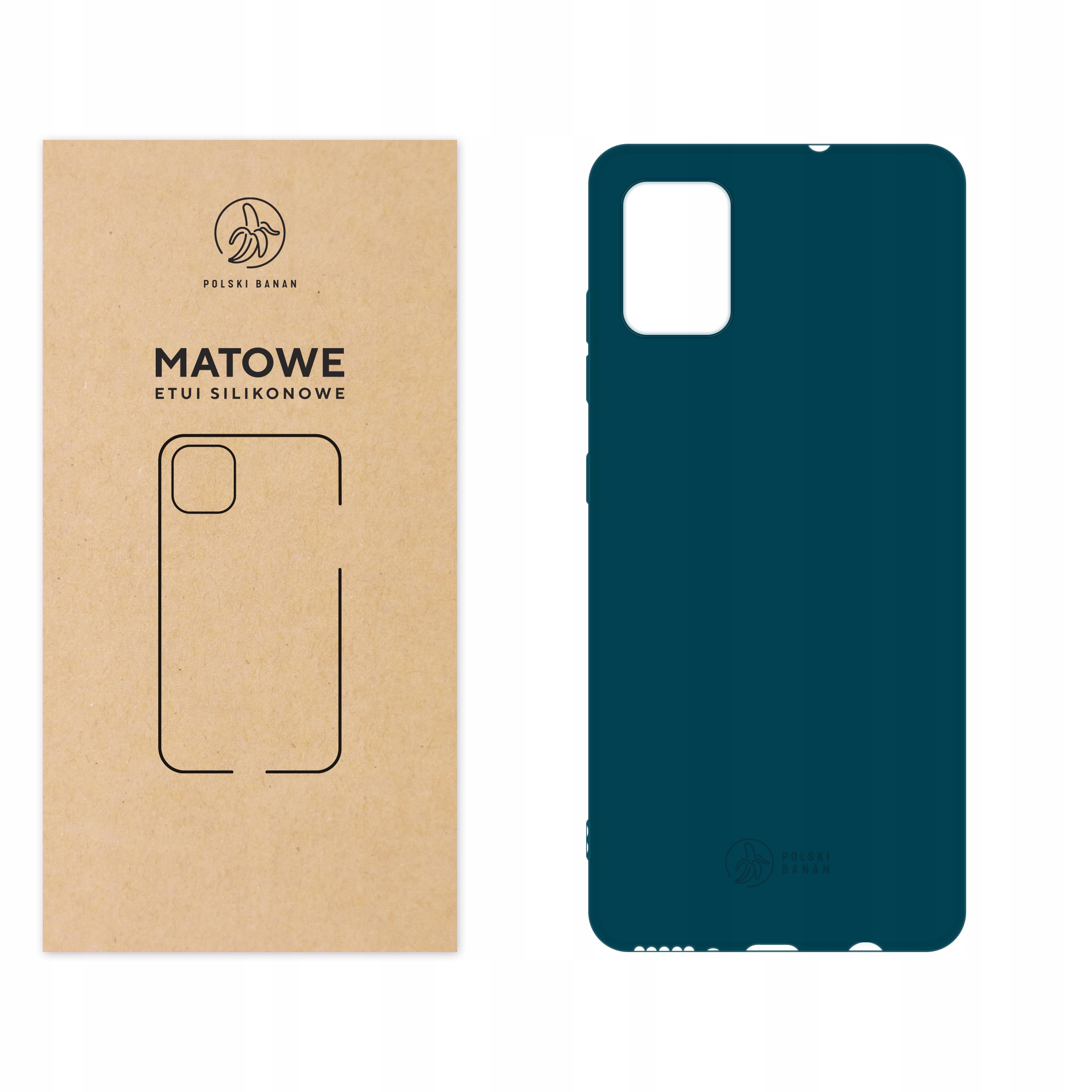 

Etui Matowe do Samsung A51 morskie