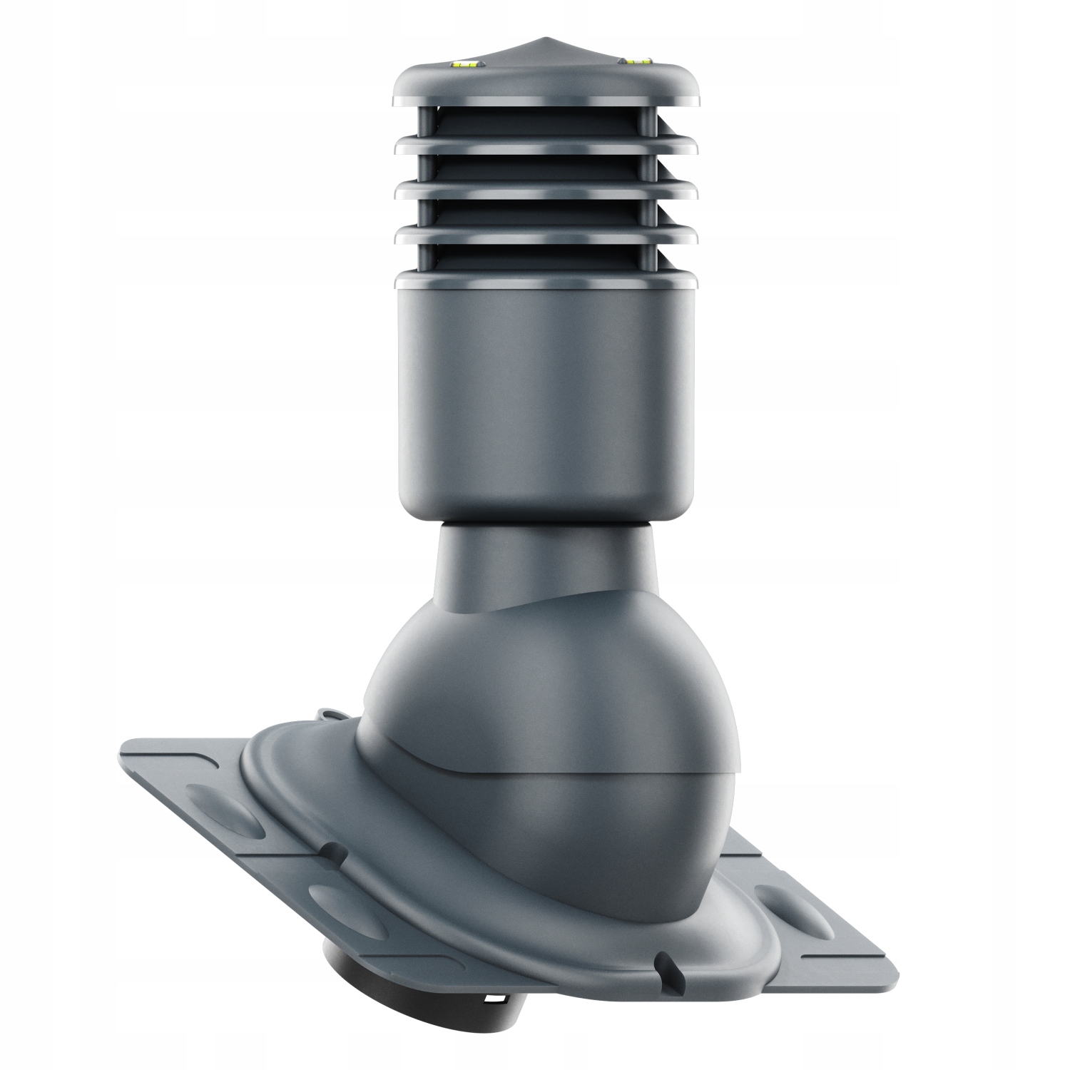 větrací komín Izolovaný 125 mm Univerzální Antracit 7016