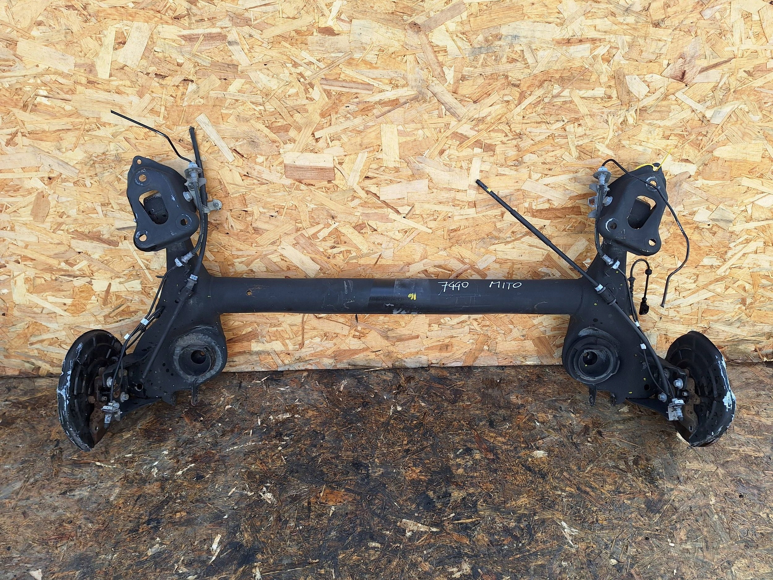 axis rear part suspension beam ALFA ROMEO MITO discs