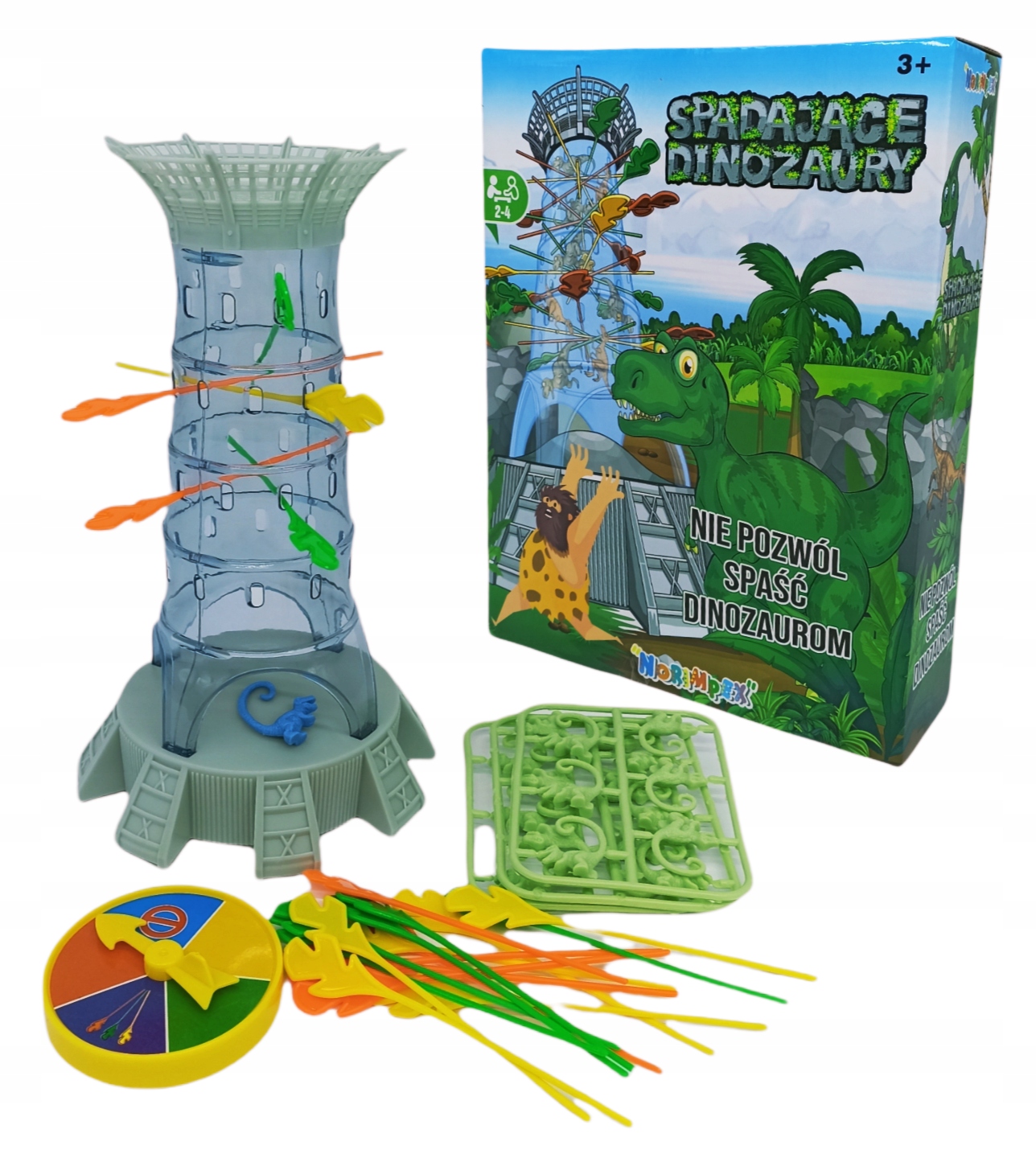 

Zręcznościowa Gra Rodzinna Spadające Dinozaury