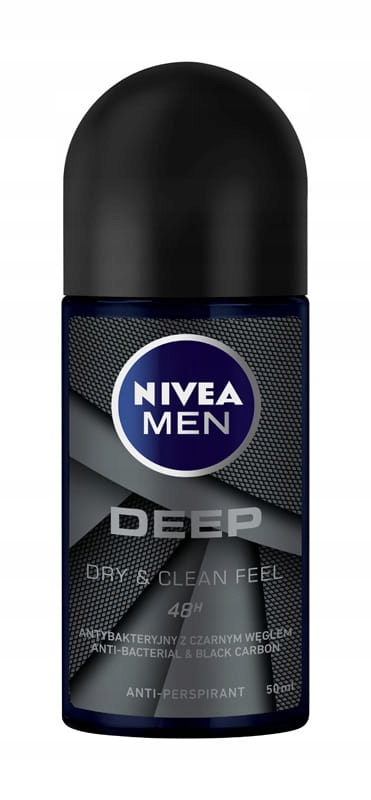 

Nivea Men Deo Roll-on 50ML Deep Clean