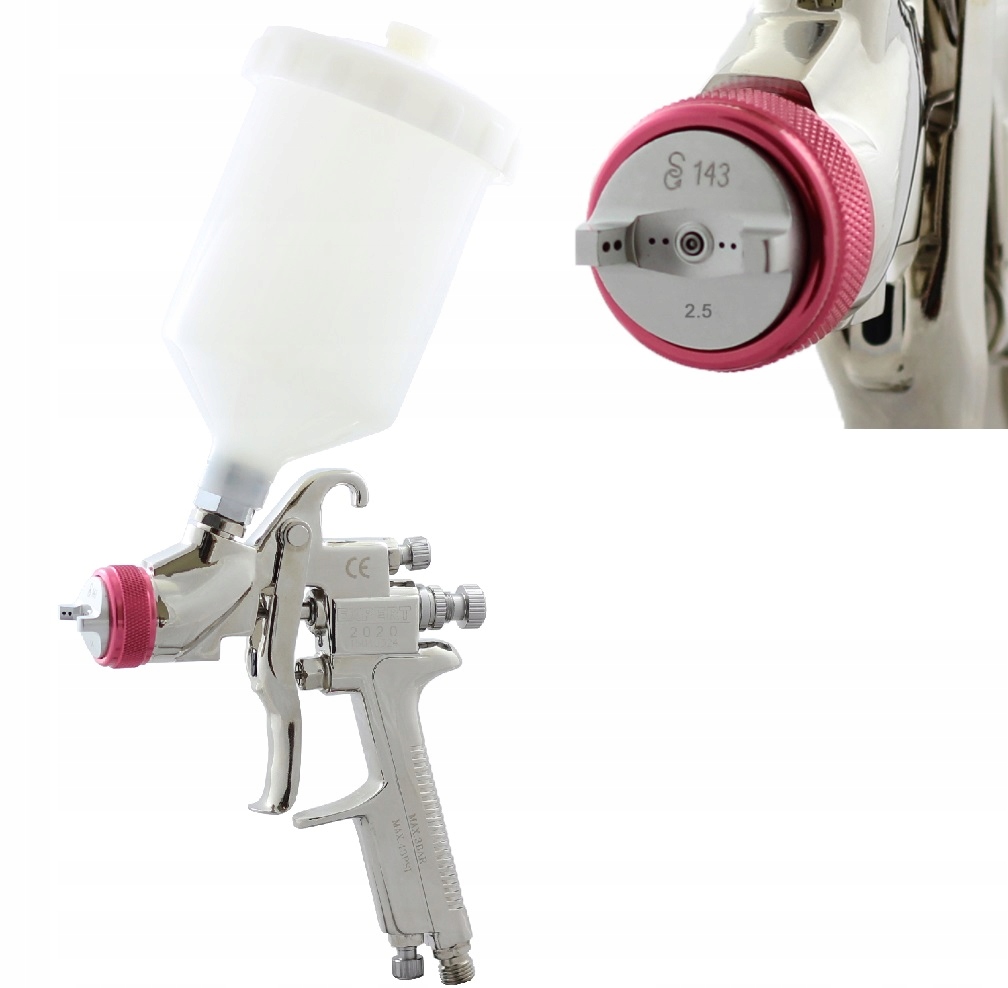 Pistolet lakierniczy EXPERT HP dysza 2.5mm