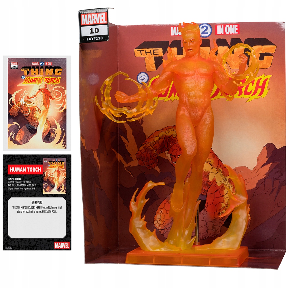Figurka McFarlane Marvel Human Torch 1:6th(Marvel 2-in-One #10) 30 cm
