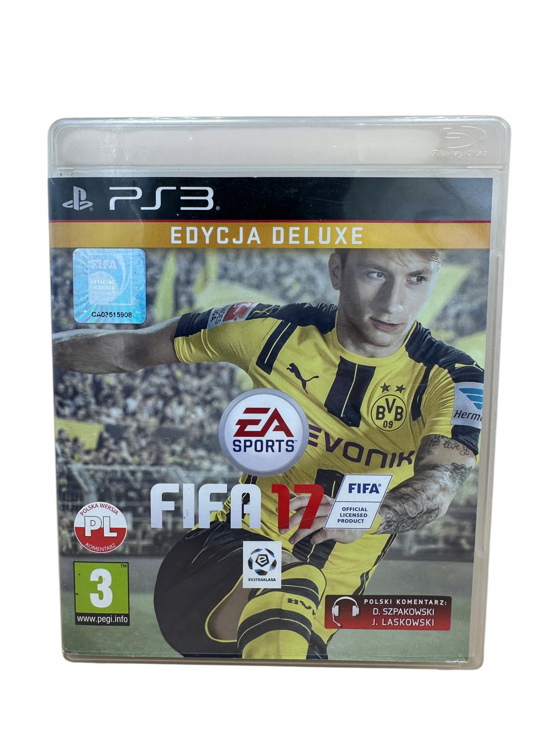Gra FIFA 17 Edycja Deluxe Sony PlayStation 3 PS3 PL