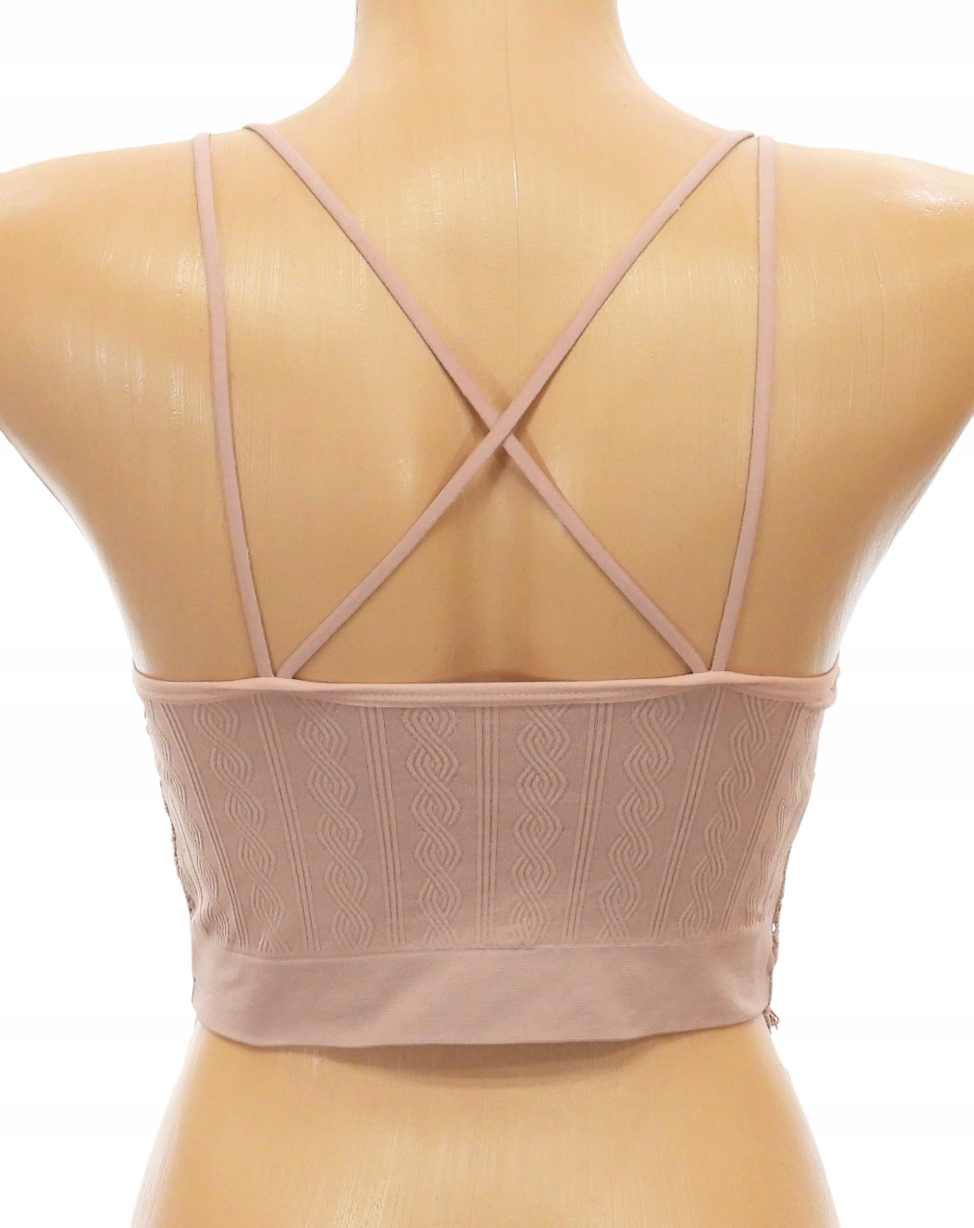 Top VICTORIA-6009 koronka push-up br.róż M/L Marka Inna marka
