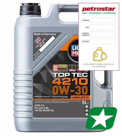LIQUI MOLY 21605 TOP TEC 4210 0W30 5L