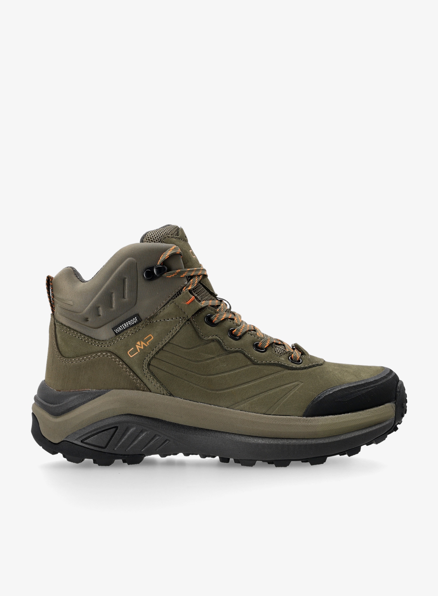 Turistické boty Cmp Juukat Mid Wp olivová/flame 45