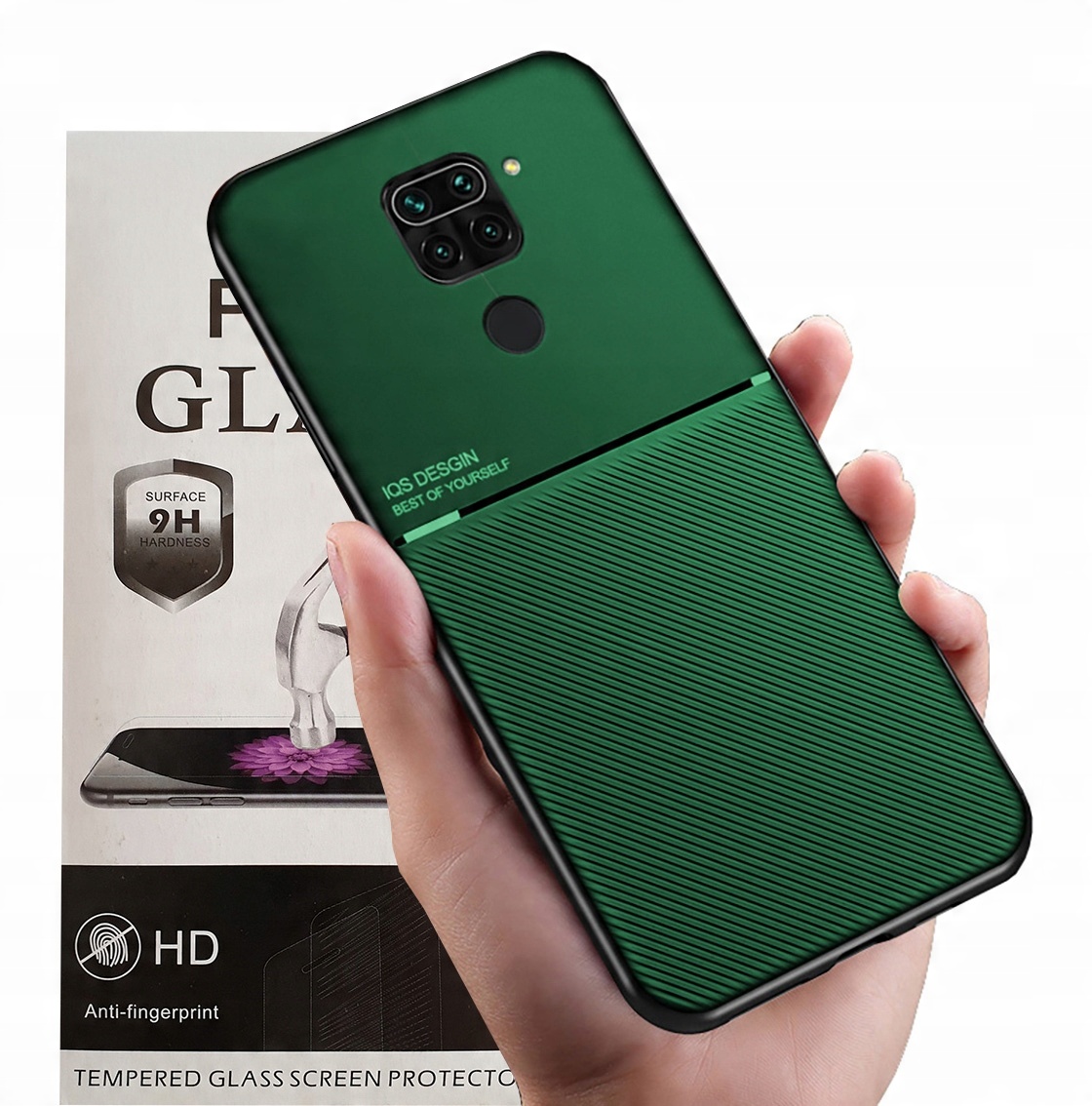 

Etui Case Business Do Xiaomi Redmi Note 9 szkło 9H