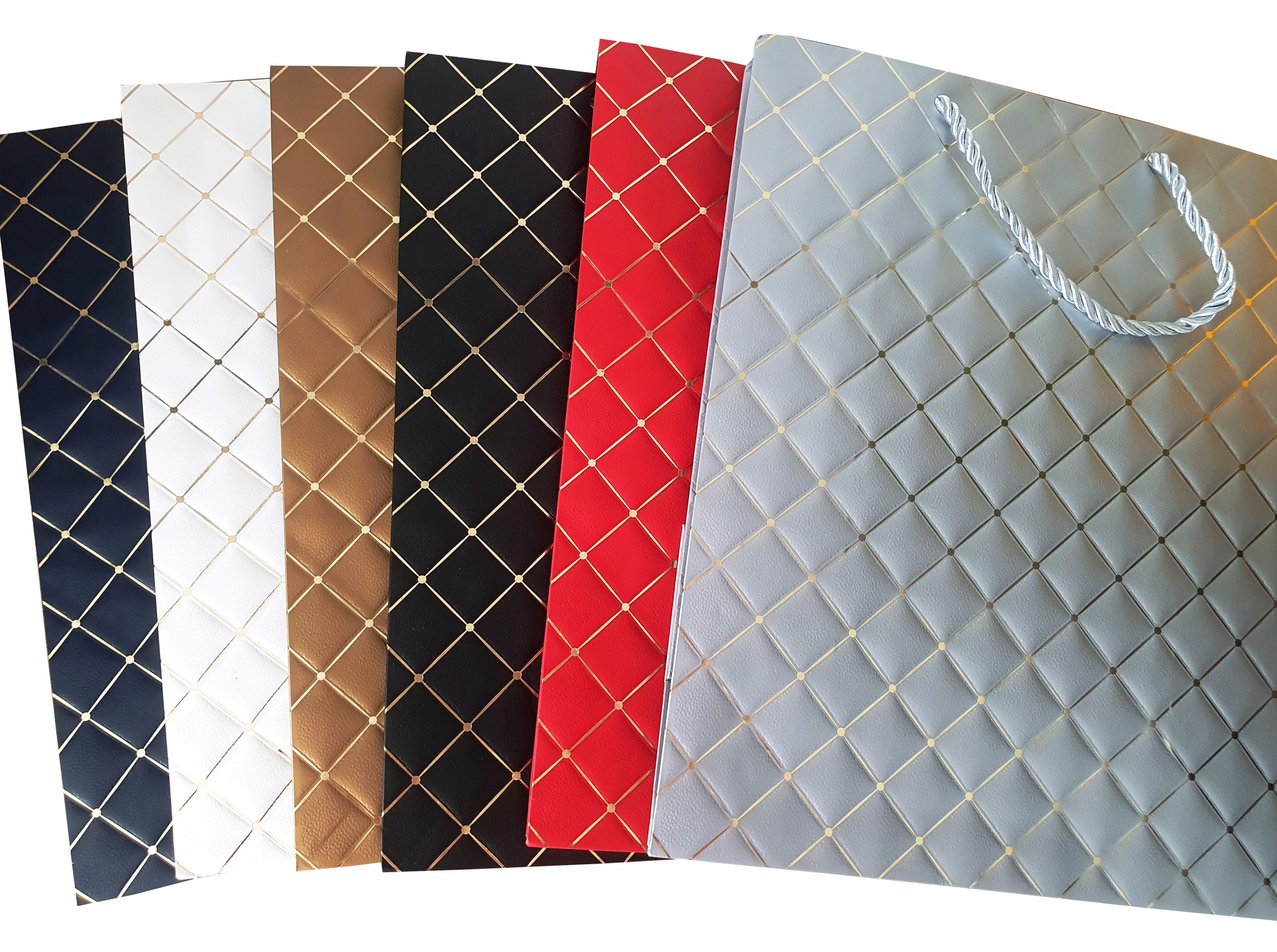 TOREBKA PREZENTOWA TORBA PIKOWANA URODZINY IMIENINY ŚLUB MIKOŁAJ 32x26cm