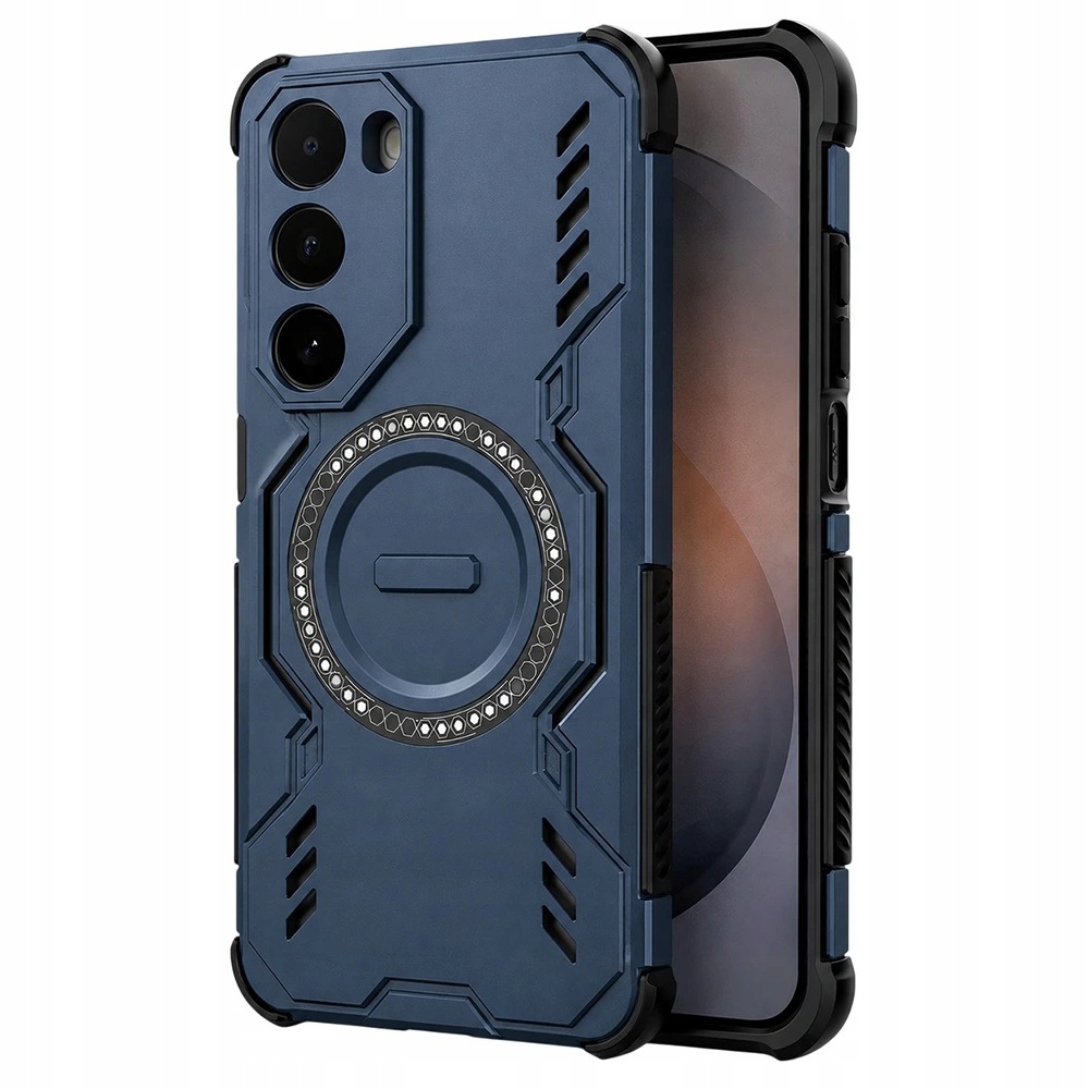 Techsuit ArmorMag Case etui z magnesem do Samsung Galaxy S26 niebieskie