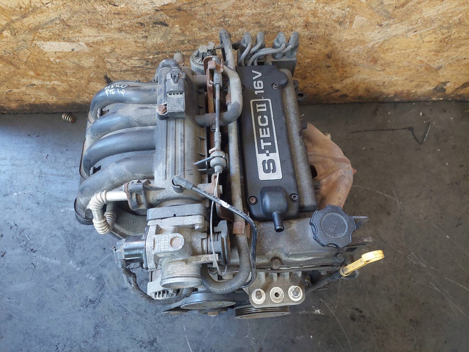 engine petrol + complete OSPRZET CHEVROLET AVEO II 1.2 16V B12D1