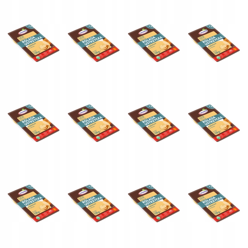 Sýrové plátky Rolada Ustrzycka 150 g Mlekpol X12