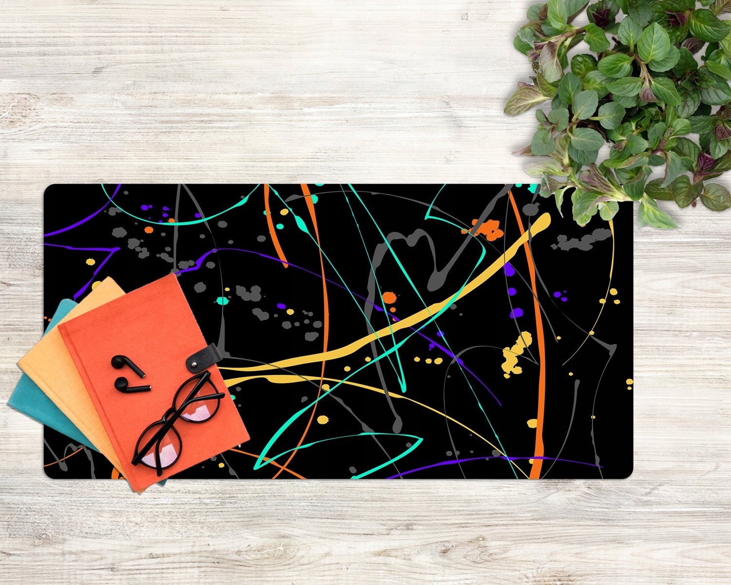 Mata ochronna na blat Poplamiony obraz 120x60 cm Marka Coloray