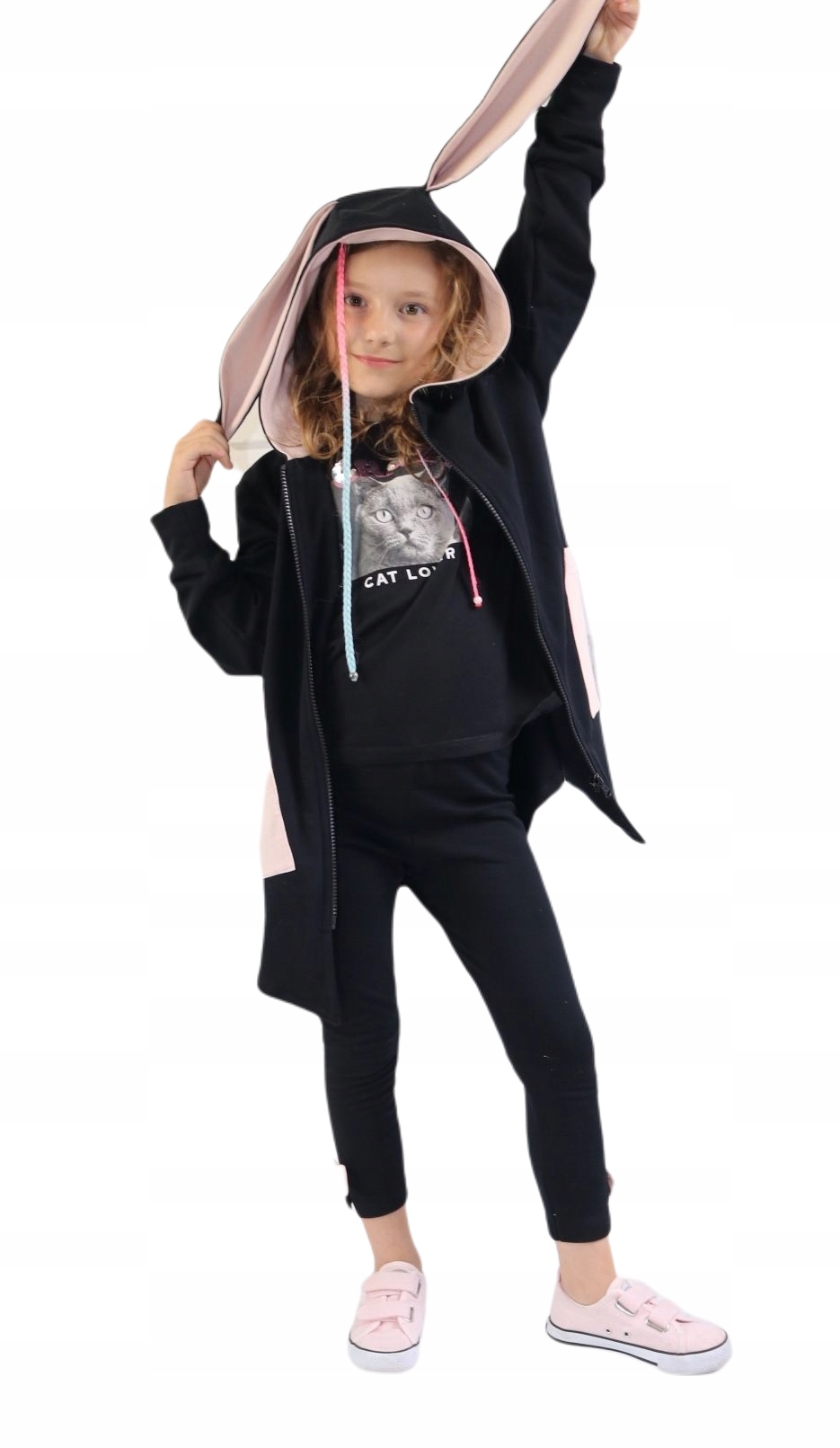 

Bluza z uszami królika - roz 128