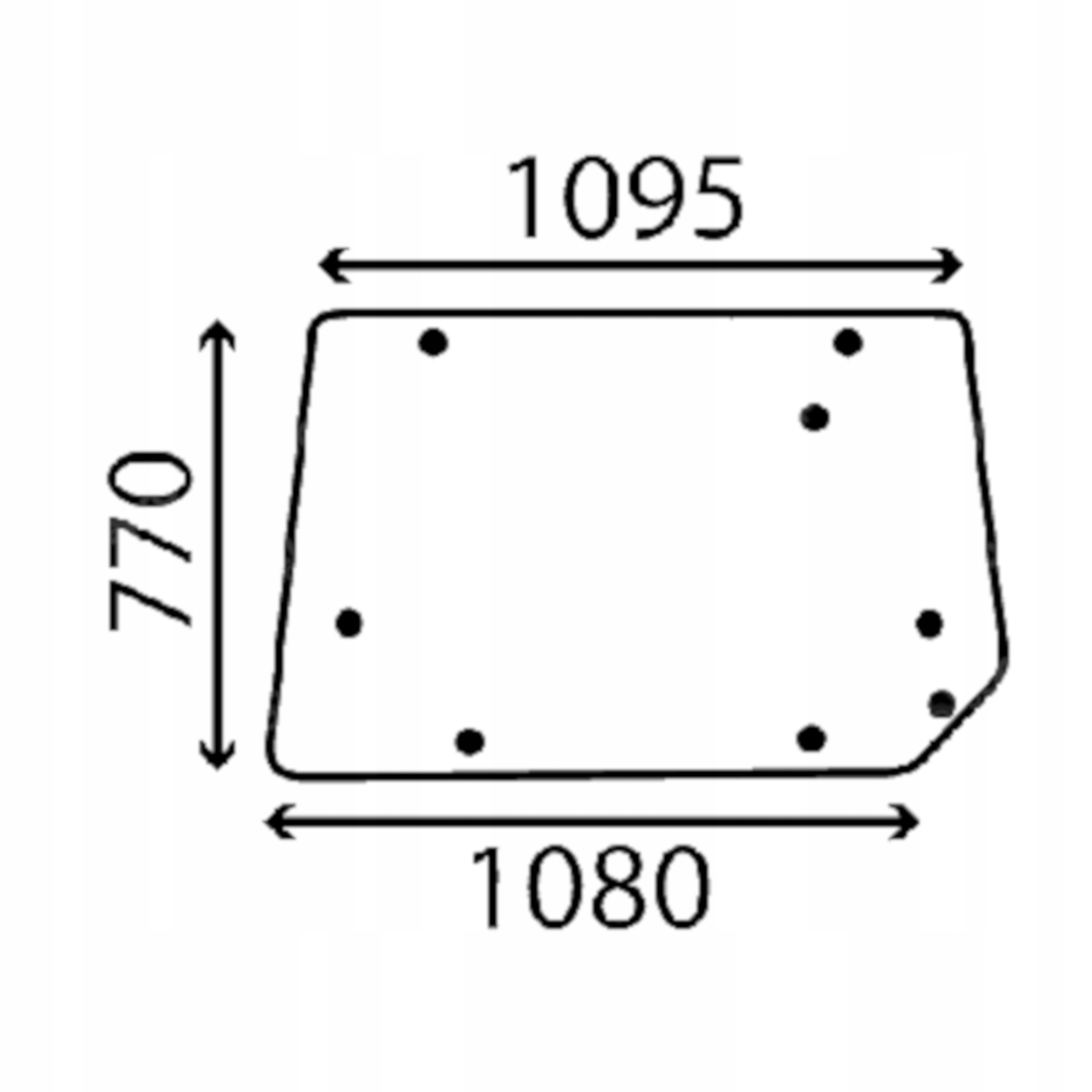 zadní sklo 3900774M91