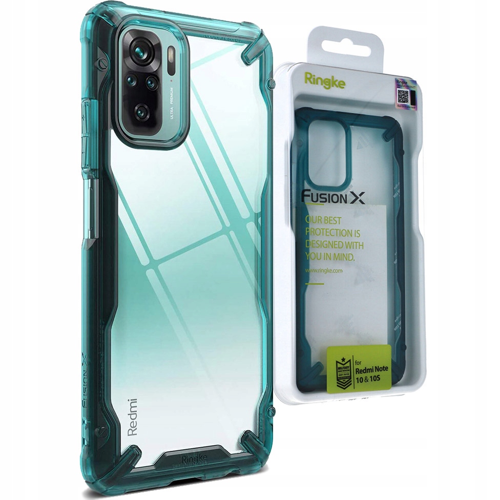 

Etui do Redmi Note 10/ 10s, Ringke Fusion X case