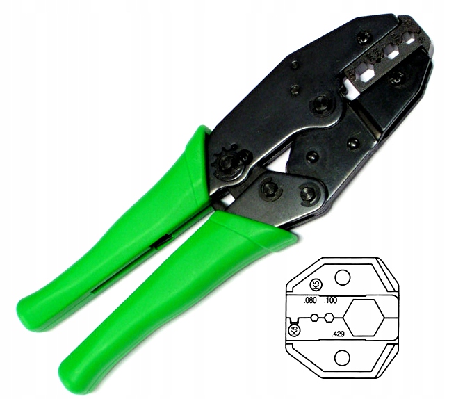 Zaciskarka Bnc Tnc Uhf Sma Fme RG58 RG59 RG6 H155