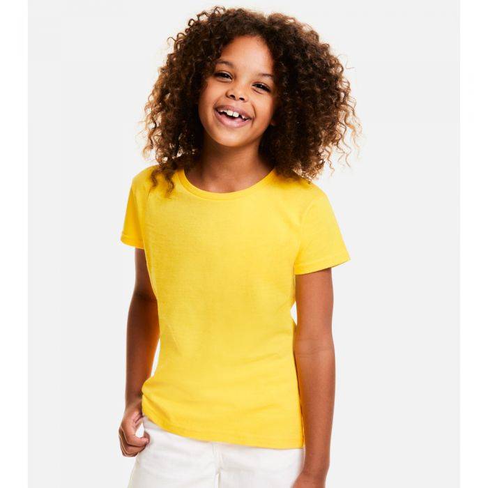 T-SHIRT KOSZULKA DZIEWCZĘCY FIOLET 152 Dekolt okrągły