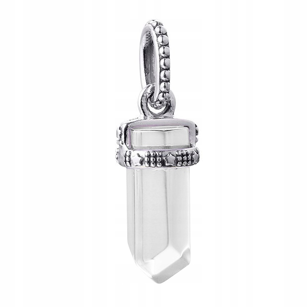 

Charms Biały Kamień Wiszący srebro 925