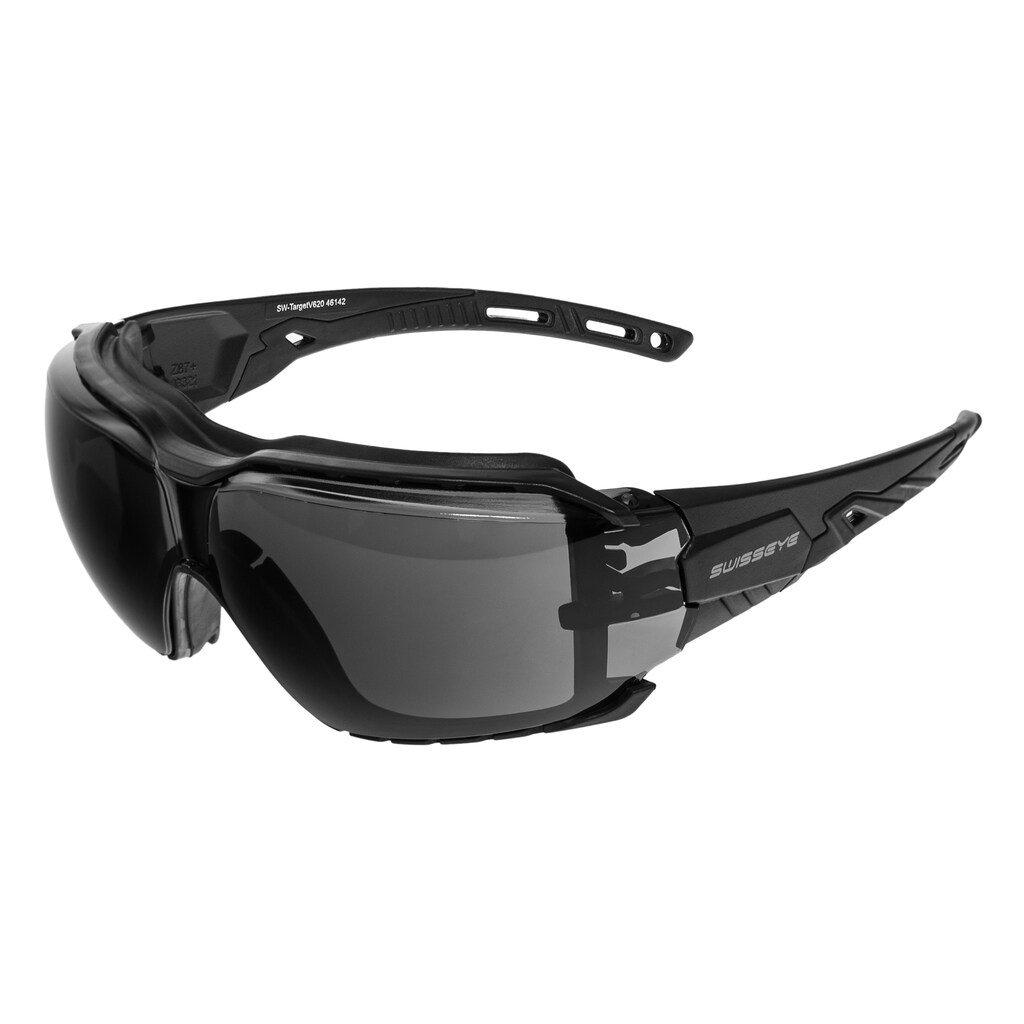 Balistické ochranné brýle Swiss Eye TargetV620 Smoke/Black