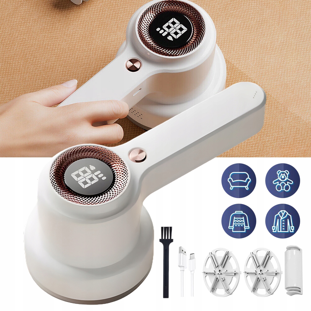 GOLARKA DO KŁACZKÓW, ŁADOWANA, ELEKTRYCZNA MASZYNKA DO USUWANIA KŁACZKÓW