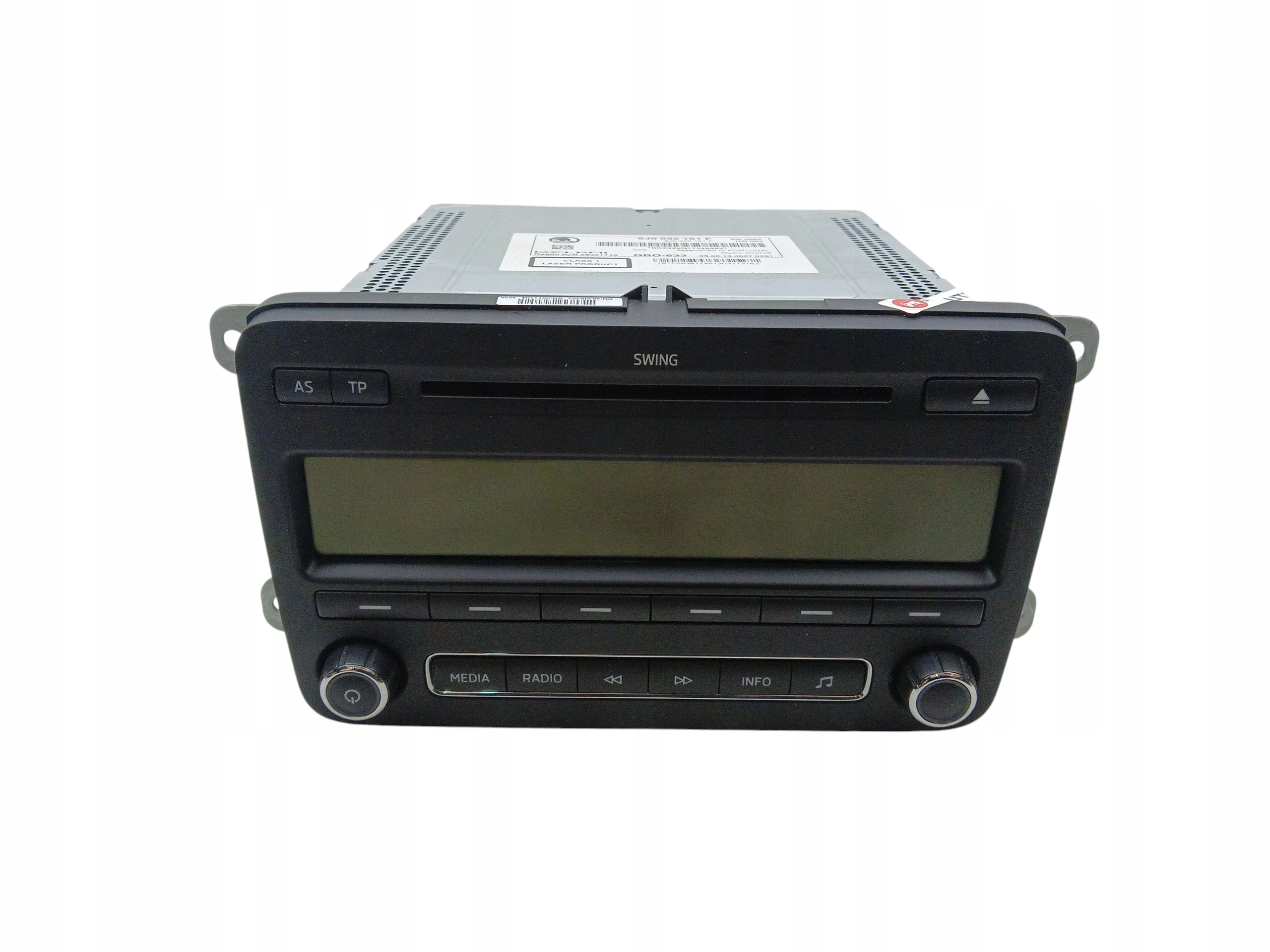 RADIO CD FABRYCZNE SKODA RAPID (2012-2017) 5J0035161F
