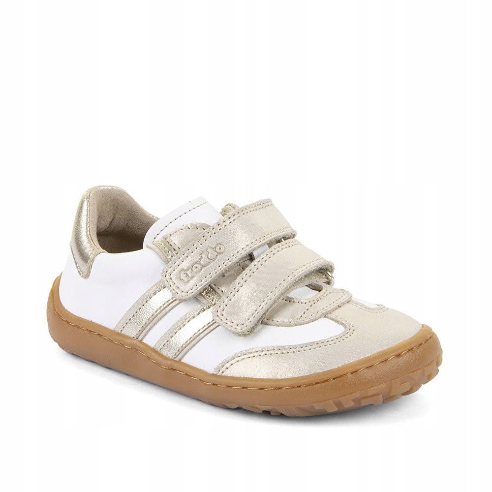 Półbuty Dziecięce Froddo Barefoot F-motion White/gold R.28