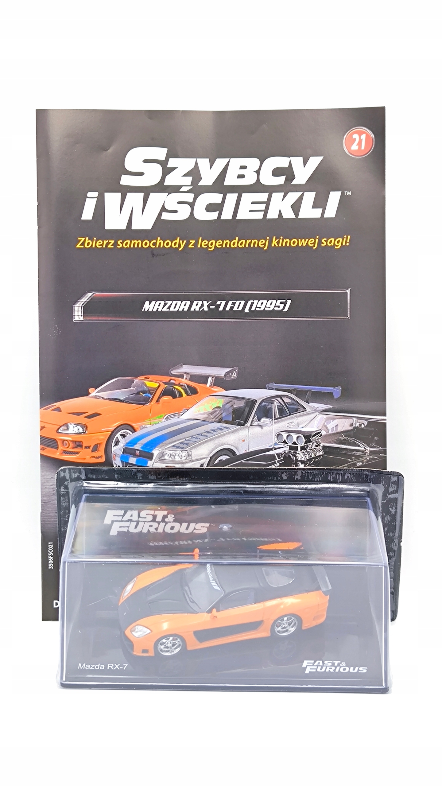 Rychle a zběsile Mazda RX-7FD 1995 1:43 Deagostini #21