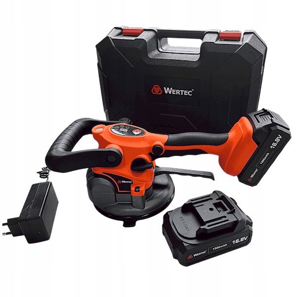 Vibračná aku prísavka 2x16,8V 1500mAh Wertec WT888