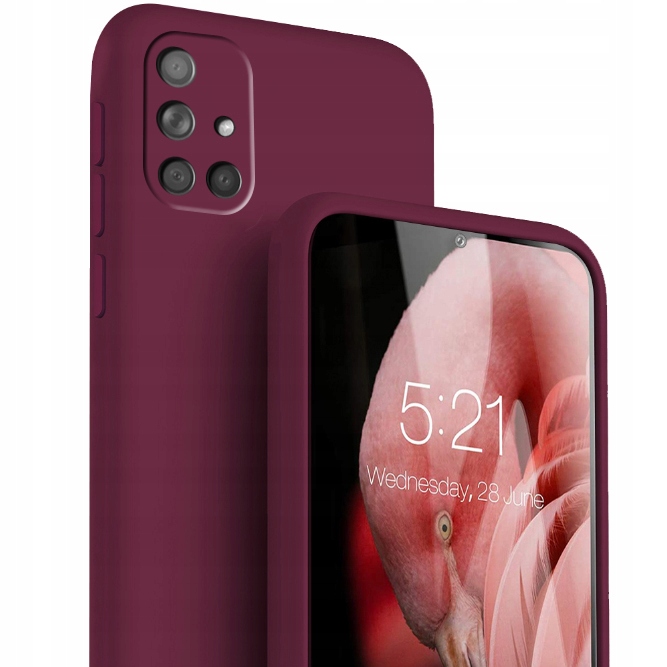 

Etui do Samsung Galaxy A51 Silicone Case +szkło