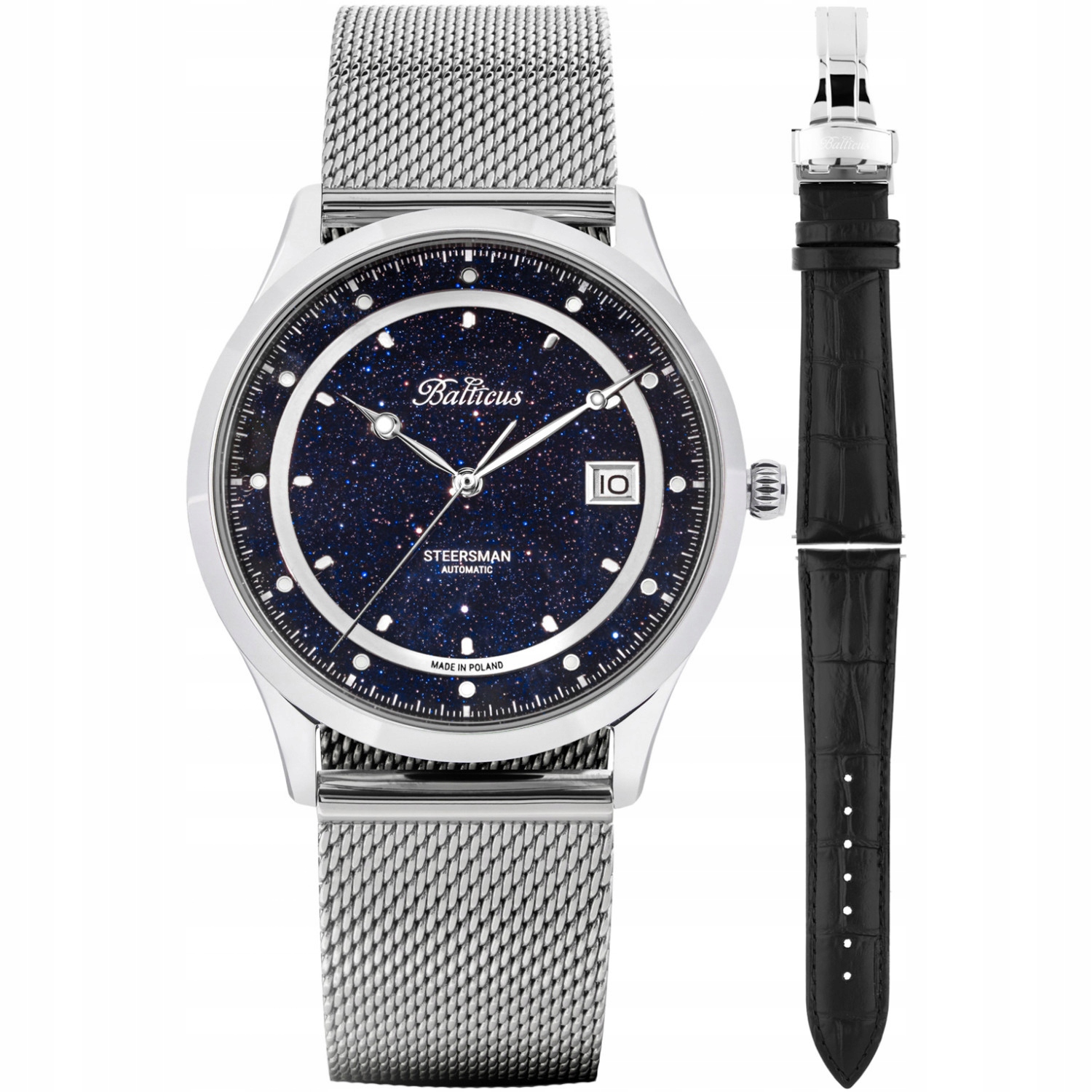 Pánské Hodinky Balticus Blt-balstave, černý pásek