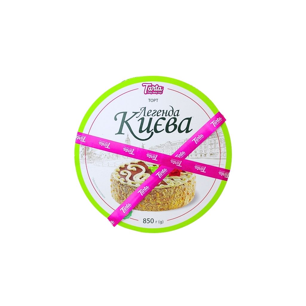 Dort vzdušný dort Kyjevská legenda „La Tarta“ 850 g