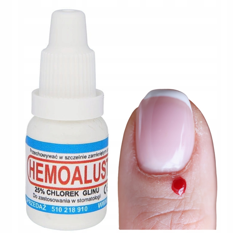 HEMOALUSTAT PŁYN DO TAMOWANIA KRWAWIENIA 10 ML Marka bez marki