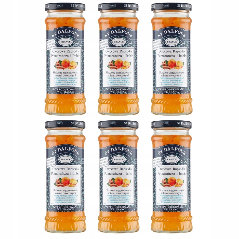 Levně Ovocný džem Rhapsody pomeranč zázvor 284 g St. Dalfour