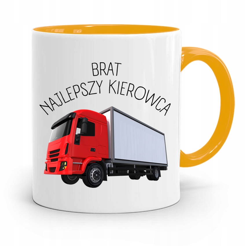 

Kubek Żółty Dla Brata Najlepszy Kierowca