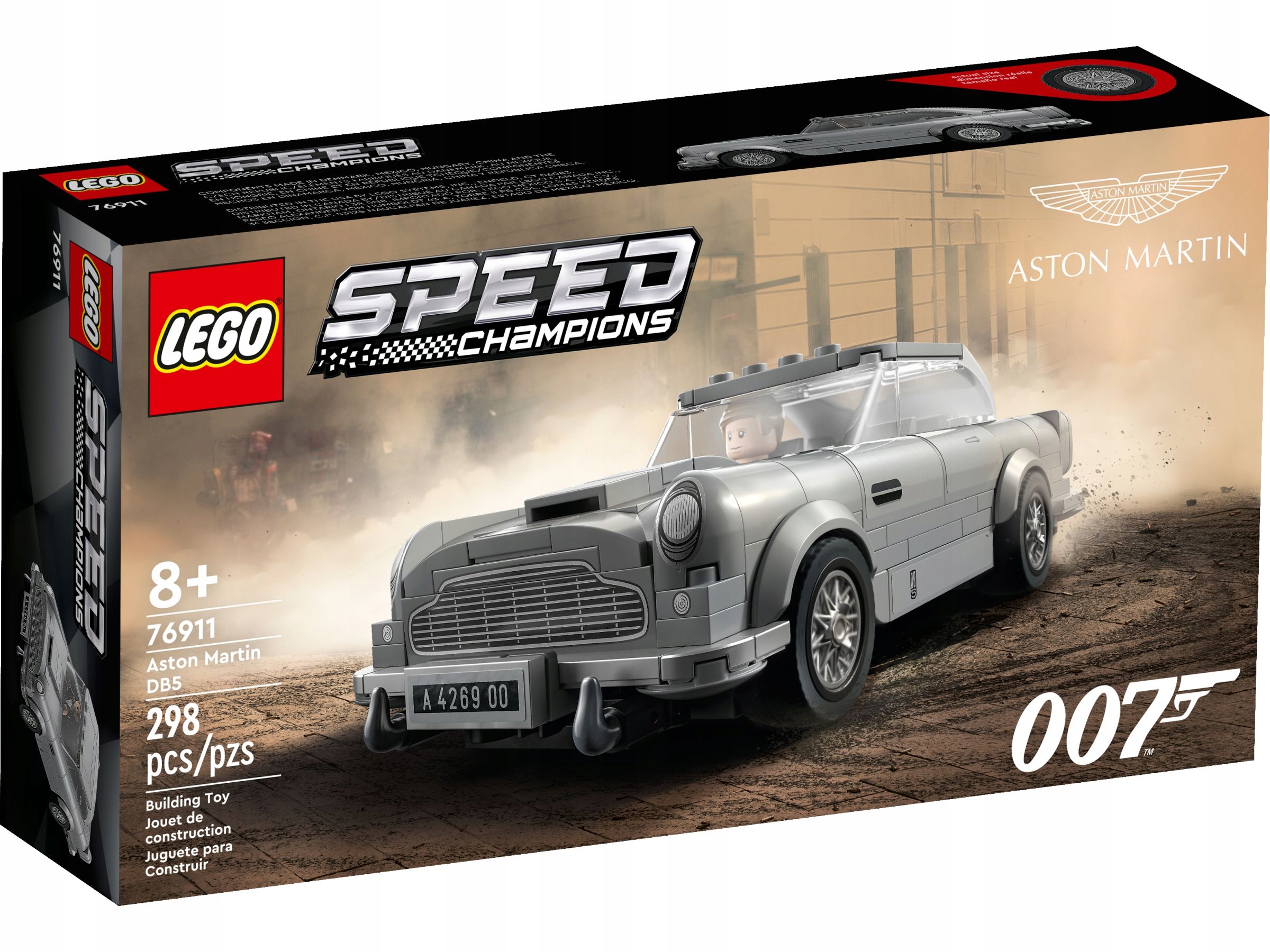 Oryginalne LEGO 76911 Speed Champions Aston Martin DB5 James Bond Klocki