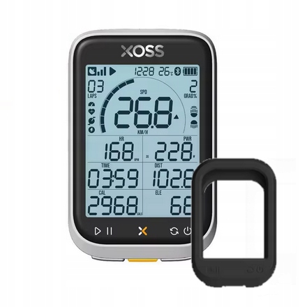 Xoss G3+/G3 Plus Licznik Rowerowy Gps Ant+/bt IP67 wersją 2026